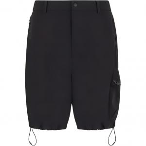 EMPORIO ARMANI Мужские черные шорты повседневные SS23