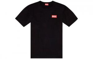 Футболка T-Boxt-Lab с жаккардовым логотипом DIESEL, черный