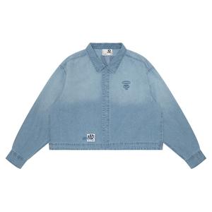 Джинсовая куртка женская BLL синяя Aape