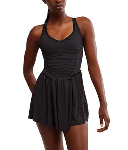 Платье FP Movement Smockin Hot Dress, черный