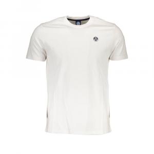 Белая хлопковая мужская футболка North Sails