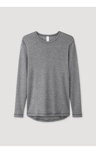 Майка Hessnatur Funktions Langarmshirt, антрацит