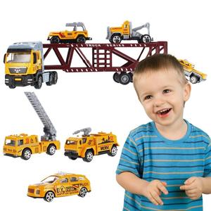 Металлический грузовик с аксессуарами, контейнер 3+ МЕГА КРЕАТИВ Mega Creative