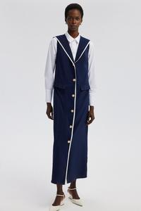 Платье Touche Prive, темно-синий