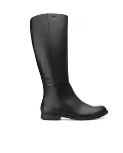 Женские ботинки Camper из гладкой кожи мягкие, черный