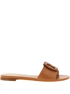 Плетеные сандалии Corolle Santoni, коричневый