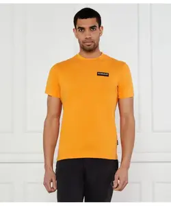 Футболка с-иаато Regular fit Napapijri, оранжевый