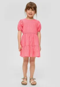 Дневное платье с узором и вырезом S.Oliver, Rosa