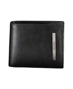Тонкий складной кошелек с защитой от RFID. Calvin Klein, черный