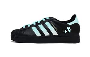 Adidas Originals SUPERSTAR Blue Bubbles Shell Head Abrasion Resistant Low top Skateboard Shoes Women's