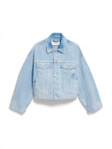 ARMEDANGELS Куртка межсезонная 'Paasithe' в светло-голубом цвете