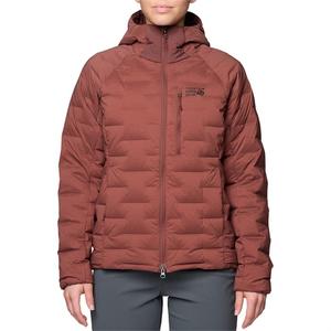 Толстовка с капюшоном Stretchdown - женская Mountain Hardwear, Bourbon Brown