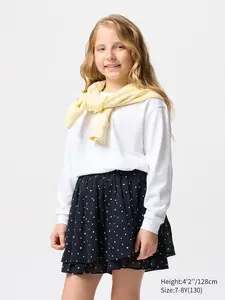 Лонгслив с круглым вырезом  Uniqlo, цвет 00 белый