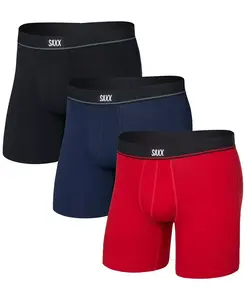 Мужские боксеры Essential Cotton Logo 3 шт Saxx