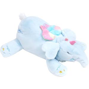 Плюшевая игрушка тапир Tarepanda коллекция Tarepanda кукла плюшевая кукла высота 40см длина 40см Dream-eating Tapir, papasan dream moth (sky синий)