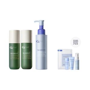 Набор для ухода за кожей, склонной к акне, молочное очищающее средство увлажняющее, контролирующее жирность, очищающее, борющееся с акне Dr.Alva