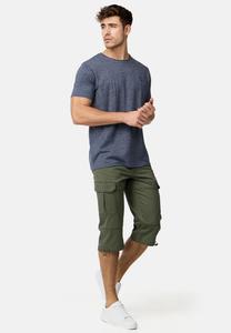 Базовая футболка WALMORE INDICODE JEANS, темно-синий