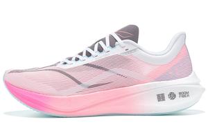 Кроссовки женские Feidian 3 Challenger с низким верхом розового/белого цвета Lining