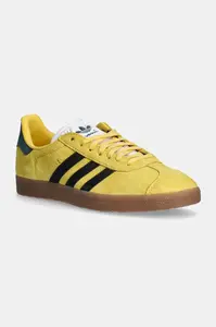Кроссовки GAZELLE замшевые adidas Originals, желтый