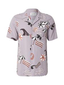 Рубашка Slim Fit на пуговицах SCOTCH & SODA, светло-фиолетовый