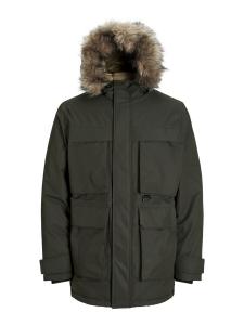 Парка JACK & JONES Winter Parka JJStar, темно-зеленый