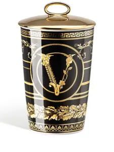 Свеча virtus gala, 14,2х8,6 см, Versace, черный