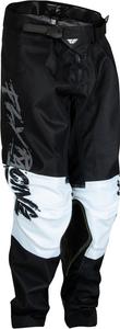 Мотокроссовые штаны FLY Racing kinetic khaos для подростков, Black/Grey/White