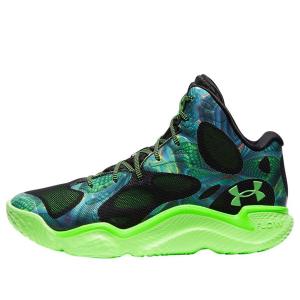 Кроссовки curry spawn flotro 'extraterrestrial' Under Armour, зеленый