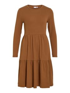 VILA Платье в коричневом цвете