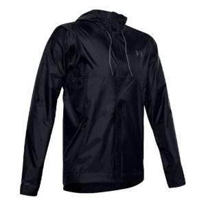 Куртка men's cloudburst shell training sports jacket black Under Armour, черный