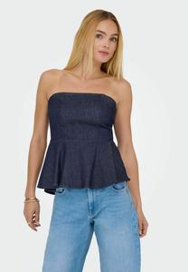 Топ ONLY QUEENSWAY , Dark Blue Denim/Dark-Blue Denim