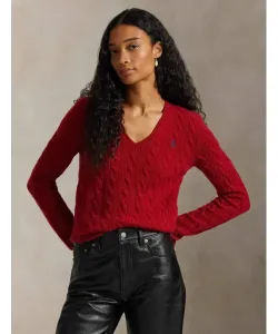 Шерстяной свитер Кимберли Slim fit Polo Ralph Lauren, красный