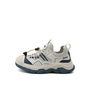 Кроссовки Jeep Kids Lifestyle Shoes Kids Low-top Blue, бежевый/синий
