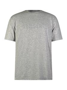 Классическая футболка SikSilk Shirt, цвет grey/light grey