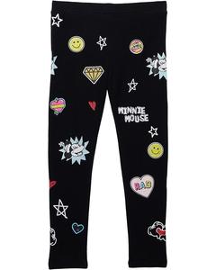Брюки Chaser Minnie Mouse Minnie Smiles Glitter Leggings, реальный черный