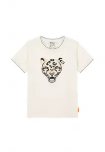 Футболка с принтом kurzarm leo club Steiff, Eggnog