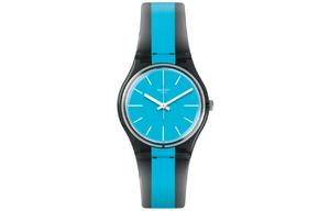 Мужские часы 34mm blue GM186 SWATCH, синий