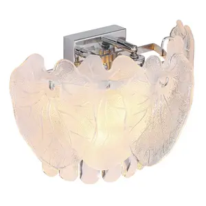 Настенный светильник BENJAMIN E14 1 шт. Настенный светильник/металл/кристаллы/прозрачный/элегантный/гостиная/прихожая Globo Lighting, Verchromt