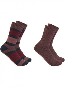 CARHARTT Носки средней высоты в красно-разноцветной комбинации