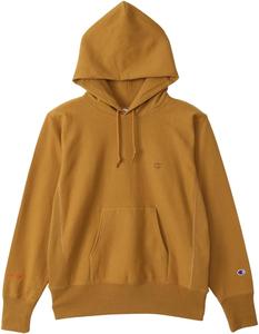 Мужская толстовка Champion Reverse Weave с капюшоном, длинными рукавами и вышитым логотипом, C3-Y116, коричневый