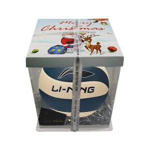 LINING Мяч для волейбола PVC размер 5 унисекс dark blue light brown black multicolor