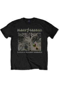 Кровавая винтажная футболка Black Sabbath, черный