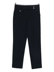 Брюки на кнопках Lauren Ralph Lauren, синий