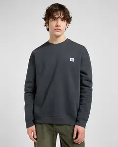 Мужская толстовка свободного кроя Lee, темно-серый