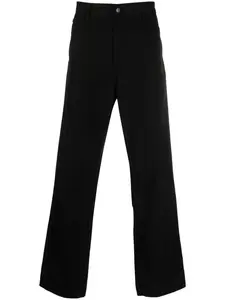 Прямые брюки Abbott с логотипом CARHARTT WIP, черный