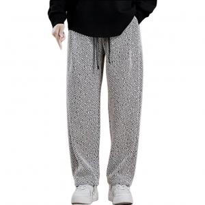 Повседневные брюки Unisex утепленные с флисовой подкладкой VanCamel, белый