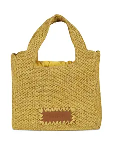 Сумка-тоут Morea Themoirè, желтый