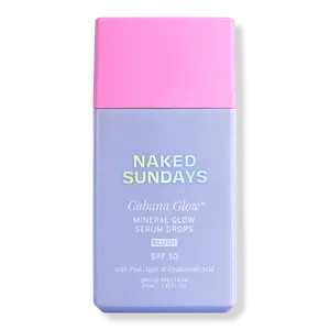 Минеральные румяна-сыворотка с солнцезащитным кремом SPF 50 Naked Sundays