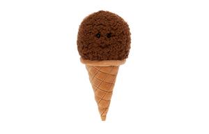 JELLYCAT Плюшевая кукла Fun Food Collection Enchanting Chocolate Ice Cream высотой 18см