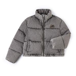 Lee Женская пуховая куртка FW25, серая